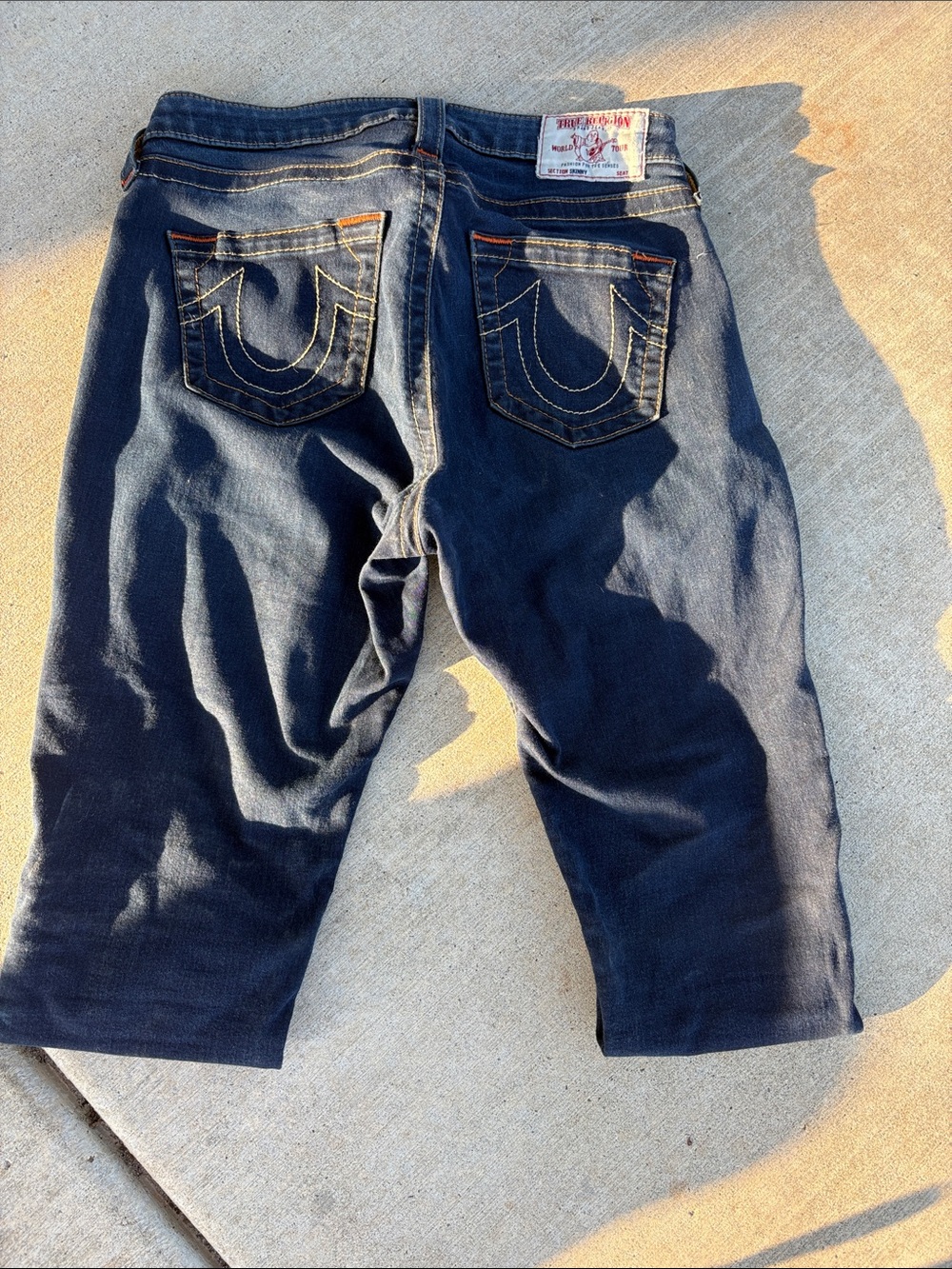 Women's Dark Blue true religion jeans - Picture 2 of 8